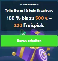 Willkommensbonus